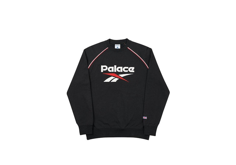 Palace Reebok P-Bok Crew Black