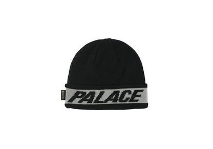 Palace Reflective Jacquard Gore-Tex Beanie Black