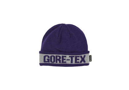 Palace Reflective Jacquard Gore-Tex Beanie Purple
