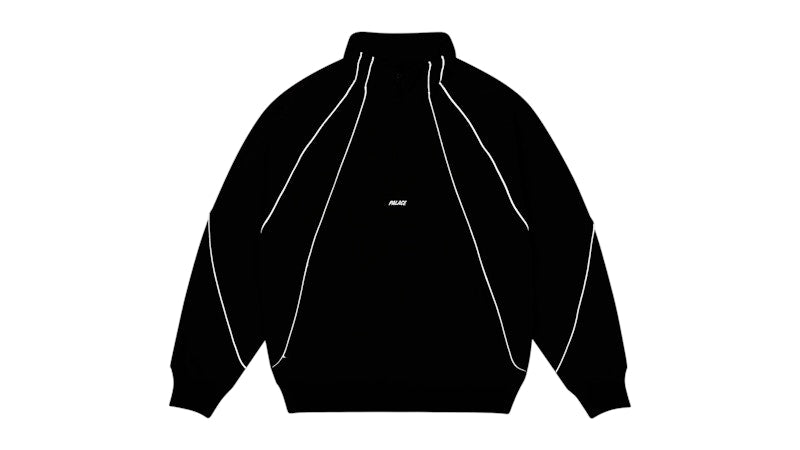 Palace Reflecto 1/4 Zip Black