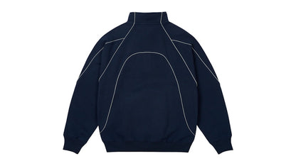 Palace Reflecto 1/4 Zip Navy
