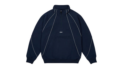 Palace Reflecto 1/4 Zip Navy