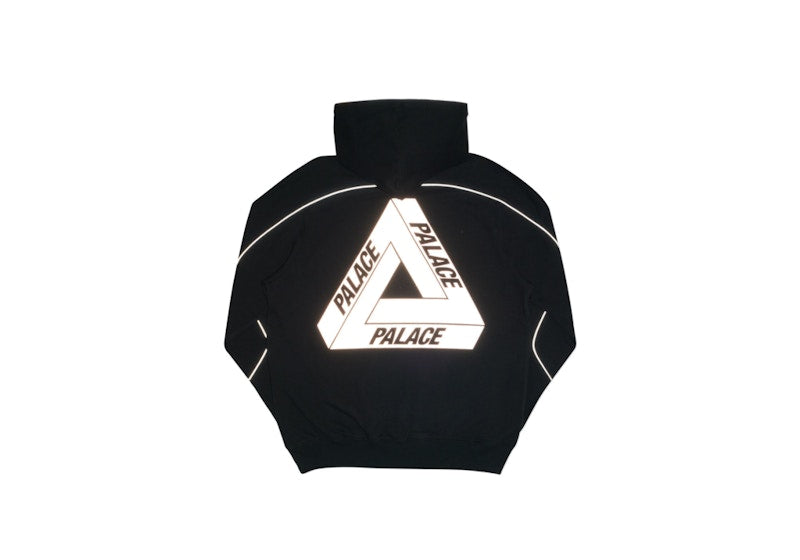 Palace Reflecto Hood Black