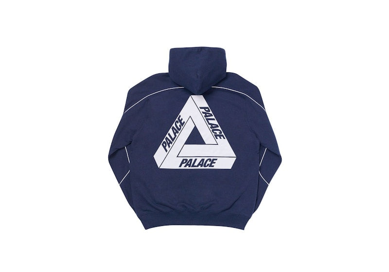 Palace Reflecto Hood Navy