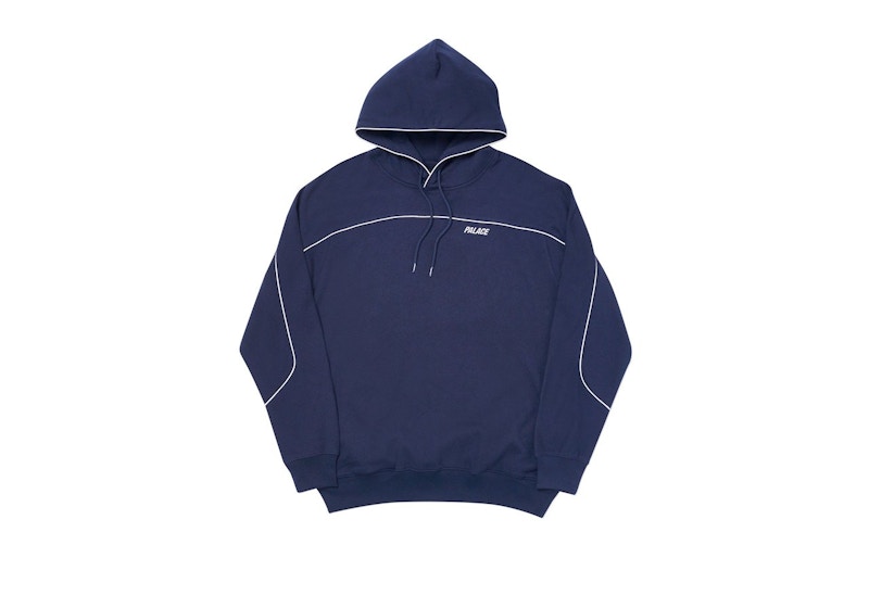 Palace Reflecto Hood Navy