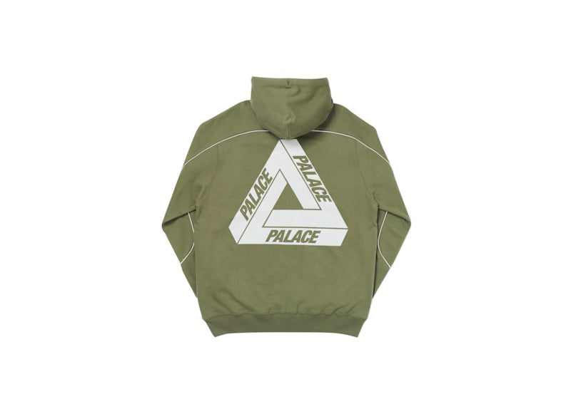 Palace Reflecto Hood Olive