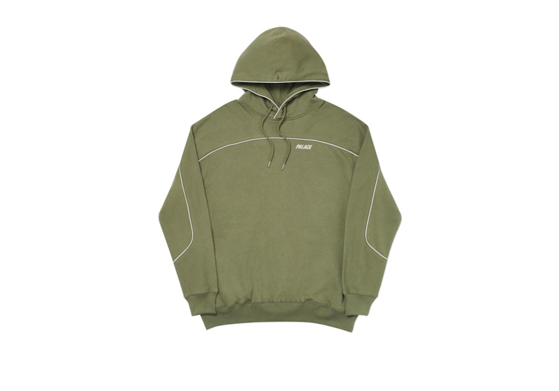 Palace Reflecto Hood Olive