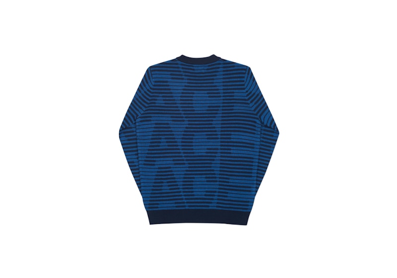 Palace Rep Knit Indigo/Blue