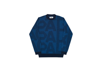 Palace Rep Knit Indigo/Blue