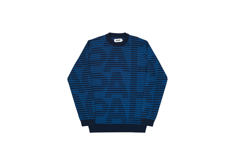 Palace Rep Knit Indigo/Blue
