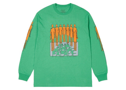 Palace Repeater Longsleeve Sweet Pea Green