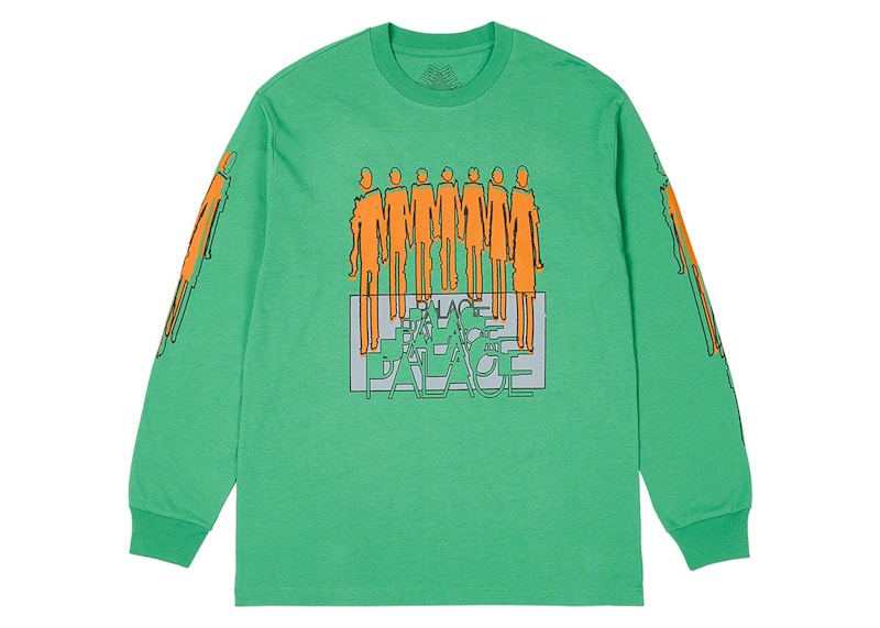 Palace Repeater Longsleeve Sweet Pea Green