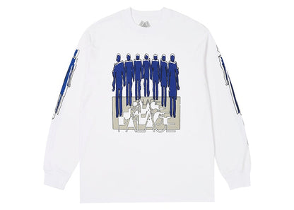 Palace Repeater Longsleeve White