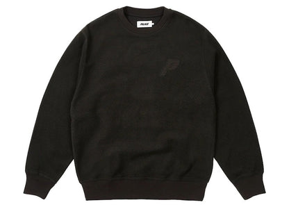 Palace Reverse P-3 Crew Black