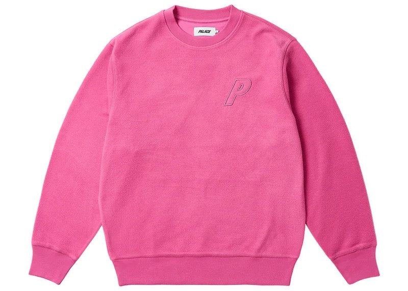 Palace Reverse P-3 Crew Shock Pink