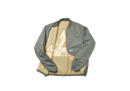 Palace Reversible Overlay Bomber Olive