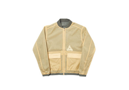 Palace Reversible Overlay Bomber Olive