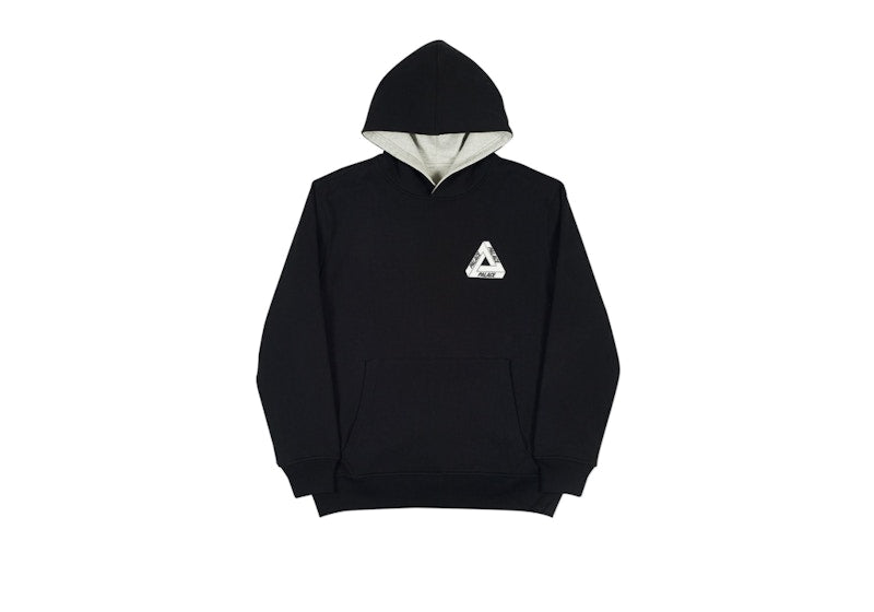 Palace Reverso Hood Black/Grey Marl
