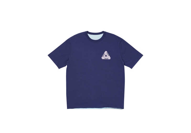 Palace Reverso Tee Navy/Sky