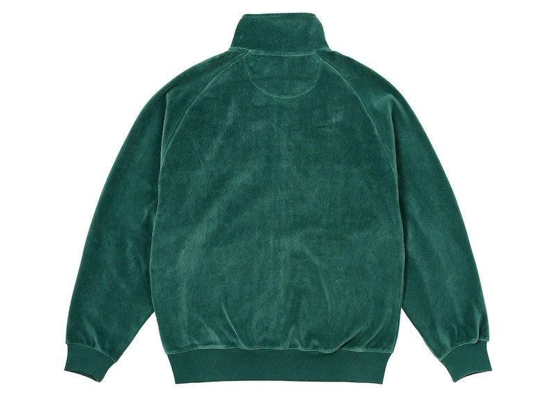 Palace Rib Panel Zip Funnel Green