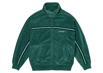 Palace Rib Panel Zip Funnel Green