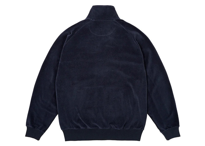 Palace Rib Panel Zip Funnel Navy