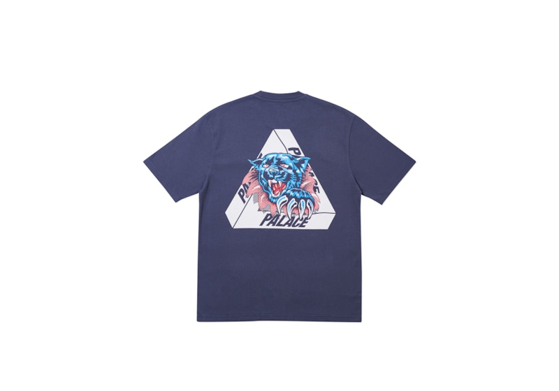 Palace Ripped T-shirt Navy