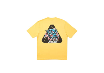Palace Ripped T-shirt Yellow