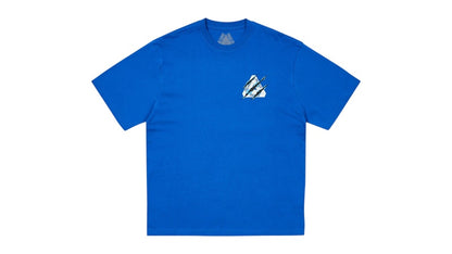 Palace Ripped Tri T-Shirt Blue Berry