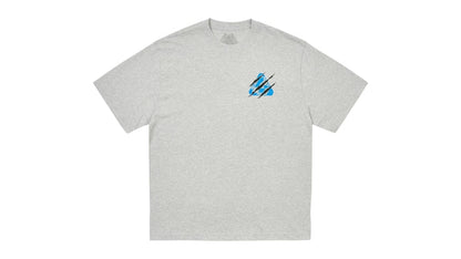 Palace Ripped Tri T-Shirt Grey Marl