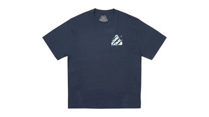 Palace Ripped Tri T-Shirt Navy