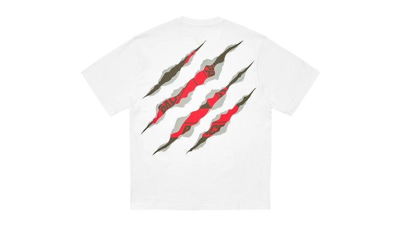 Palace Ripped Tri T-Shirt White