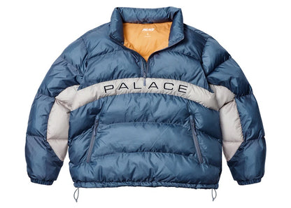 Palace Ripstop Arc Puffer Jacket Blue