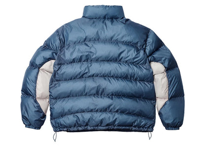 Palace Ripstop Arc Puffer Jacket Blue