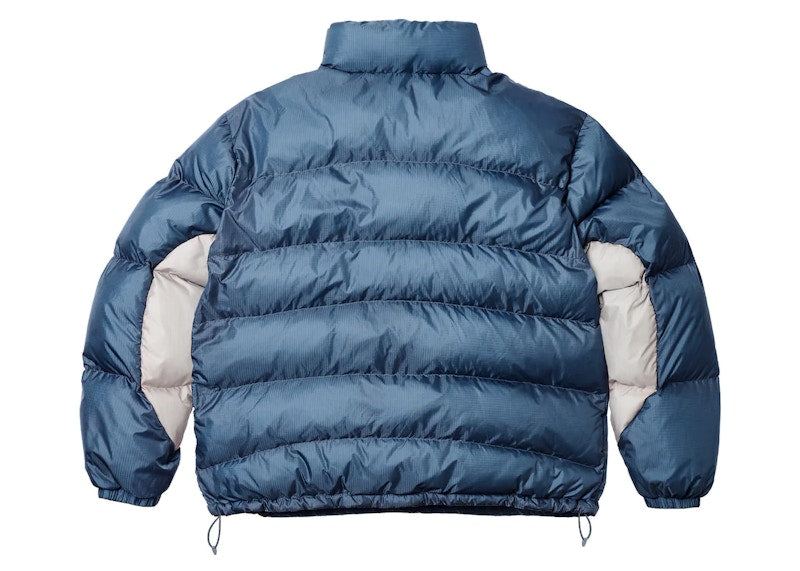Palace Ripstop Arc Puffer Jacket Blue