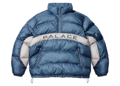 Palace Ripstop Arc Puffer Jacket Blue