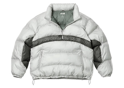 Palace Ripstop Arc Puffer Jacket Grey