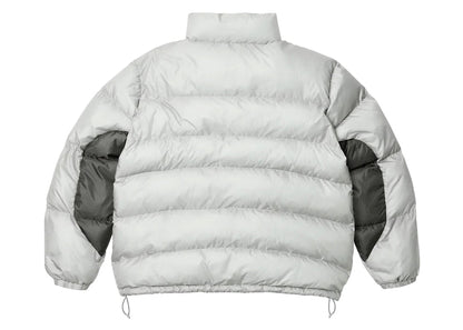Palace Ripstop Arc Puffer Jacket Grey