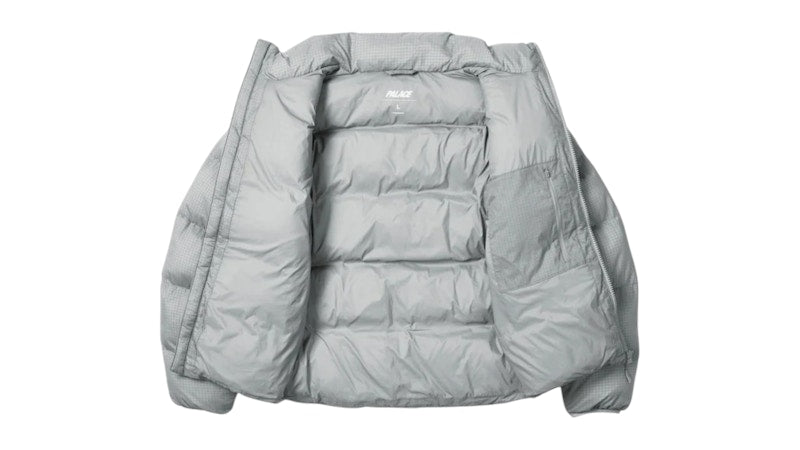 Palace Ripstop Puffer Jacket Grey