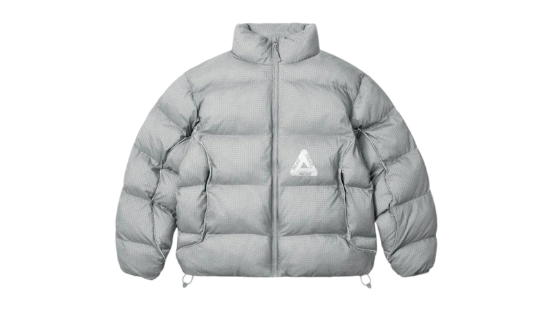 Palace Ripstop Puffer Jacket Grey