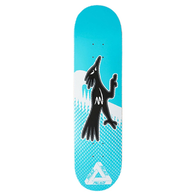 Palace Roadrunner Skateboard Deck Light Blue