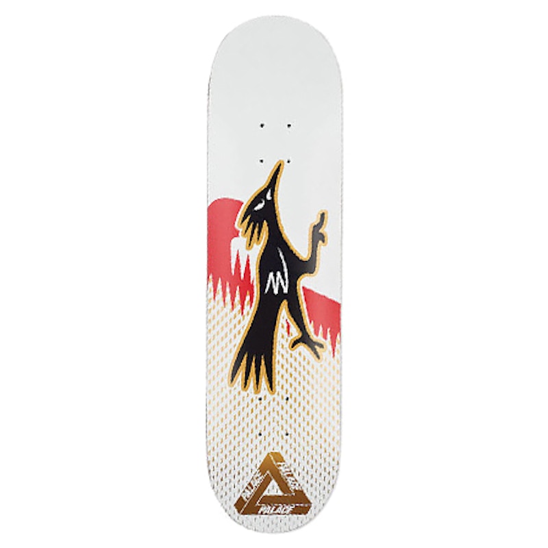 Palace Roadrunner Skateboard Deck White/Red