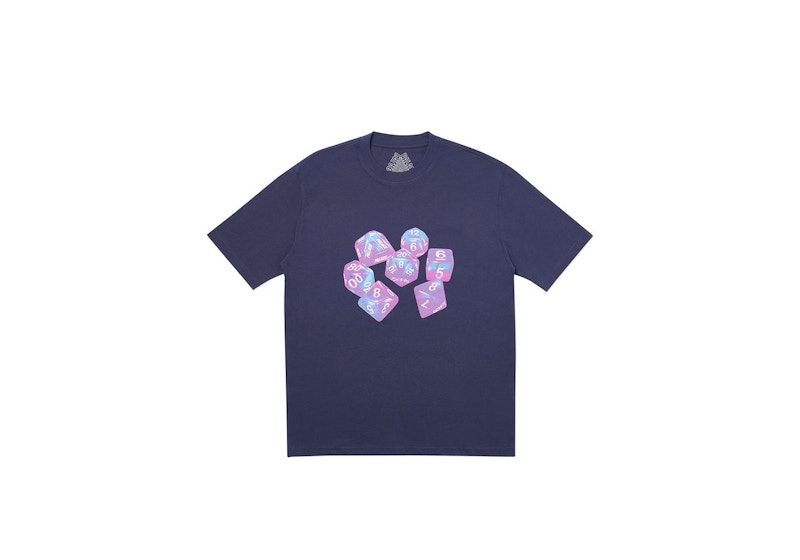 Palace Roll Das Dice Pay Das Price T-shirt Navy