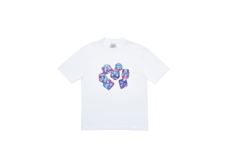 Palace Roll Das Dice Pay Das Price T-shirt White