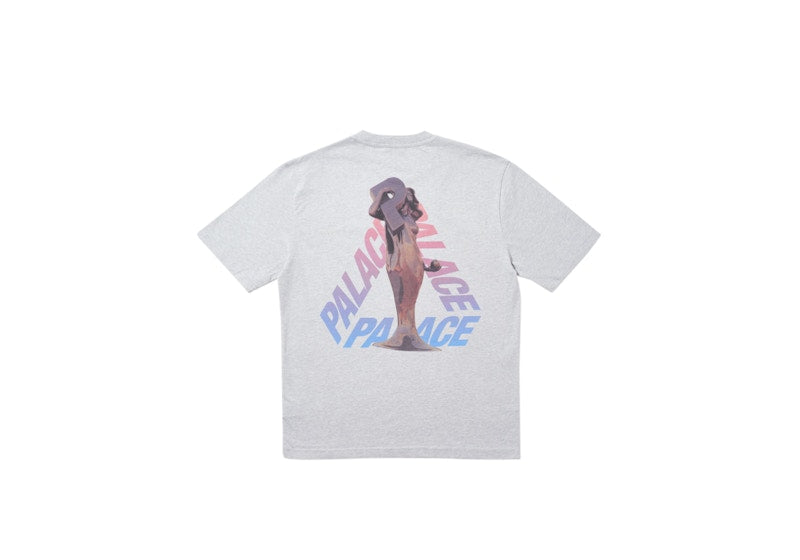 Palace Rolls P3 T-shirt Grey Marl