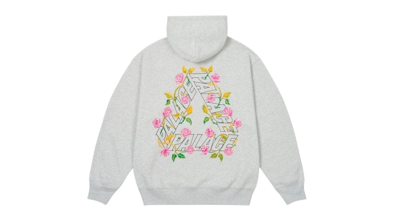 Palace Rose P3 Hood Grey Marl