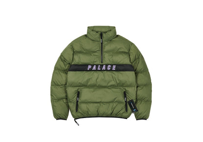 Palace Ruffer Puffer Jacket Green