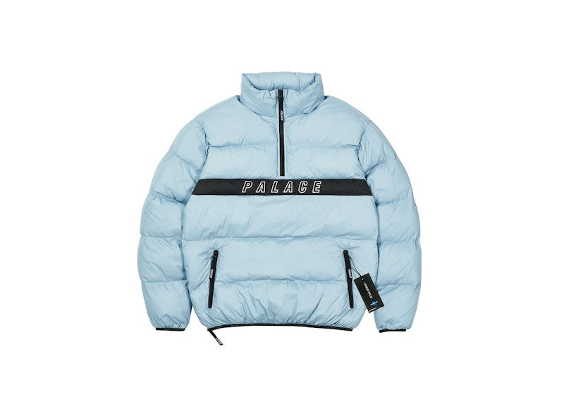Palace Ruffer Puffer Jacket Sky
