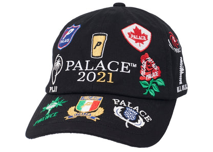 Palace Rugger Bugger 6-Panel Black