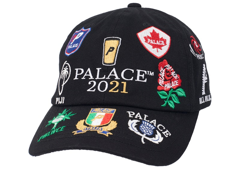 Palace Rugger Bugger 6-Panel Black